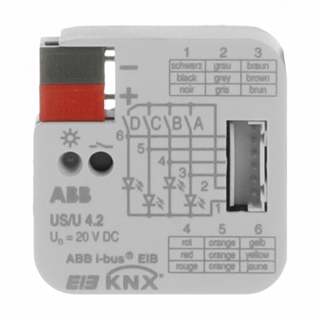 GHQ6310070R0111 US/U 4.2 NIESSEN Interface Universal, 4 canales, FM