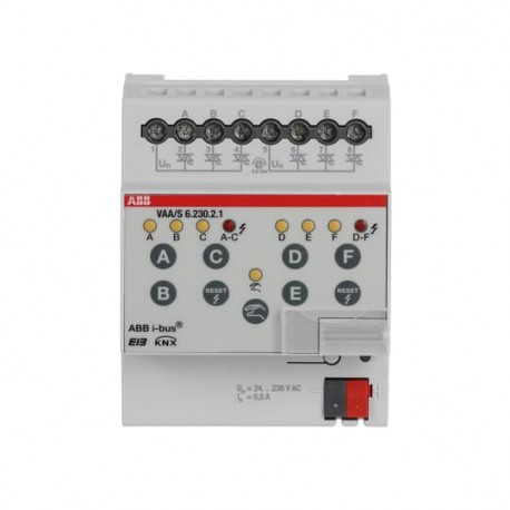 2CDG110116R0011 VAA/S 6.230.2.1 NIESSEN VAA / S6.230.2.1Valve-Act, 6f, 230V, MDRC