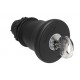 LPCB6842R520E LOVATO Seta Platinum bloqueo, desbloqueo por llave R520E Ø 40mm Negro