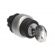LPCS333 LOVATO SELECTOR SWITCH ACTUATOR KEY Ø22MM PLATINUM SERIES, 3 POSITION, 1 0 2. WITHDRAL AT 2