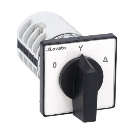 7GN2012U GN2012U LOVATO ROTARY CAM SWITCHE, GN SERIES, U VERSION FRONT MOUNT. MOTOR SWITCH, STAR-DELTA INTER..