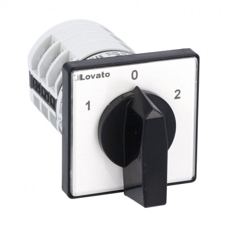 7GN1253U GN1253U LOVATO COMMUTATORE A CAMME, SERIE GN, ESECUZIONE U MONTAGGIO FRONTALE. COMMUTATORE DI LINEA..