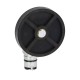 KXAE3 LOVATO TESTA AZIONATORI, A LEVA CON ROTELLA IN GOMMA Ø50X10MM
