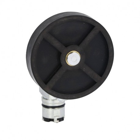 KXAE3 LOVATO Tête à levier à galet orientable en caoutchouc 50x10mm