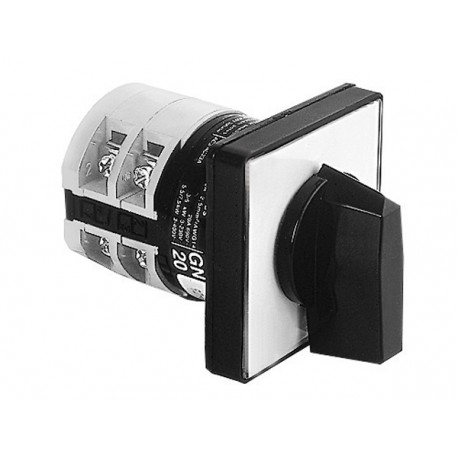 7GN2092U GN2092U LOVATO ROTARY CAM SWITCHE, GN SERIES, U VERSION FRONT MOUNT. ON/OFF SWITCH, FOUR-POLE – 2 W..