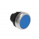 LPCQ106 LOVATO PUSH-PUSH BUTTON ACTUATOR Ø22MM PLATINUM SERIES, FLUSH. PUSH ON-PUSH OFF, BLUE