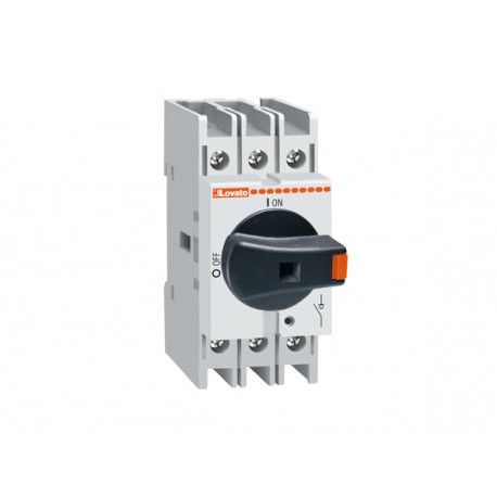 GA025A LOVATO THREE-POLE SWITCH DISCONNECTOR, DIRECT OPERATING VERSION, 25A