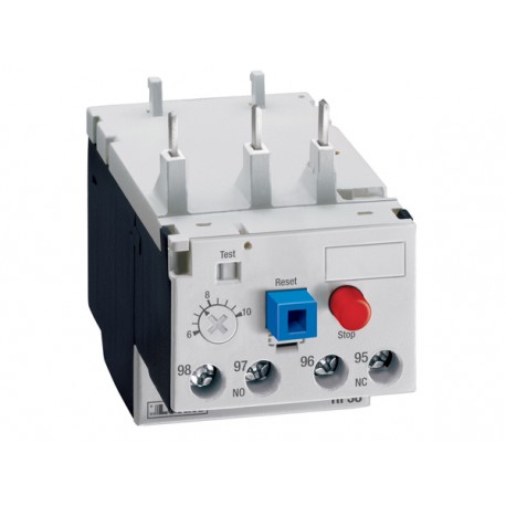 RF380025 LOVATO Relé sensible fallo fase con rearme manual ó automatico Reg. 0,16...0,25 para BF00, BF09A.....