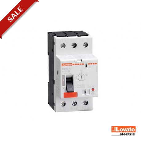 51 C5 C5 LOVATO INTERRUTTORE SALVAMOTORE, POTERE DI INT. ICU A 400V 25KA PER MONTAGGIO IN CENTRALINI MODULAR..