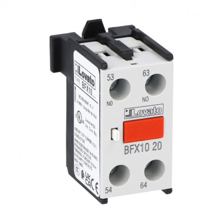 BFX1020 LOVATO Contacto Auxiliar Conexión tornillo para BF… 2 NA