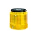 8LT7EL5 LT7EL5 LOVATO STEADY LIGHT MODULE. Ø70MM BA15D FITTING, DIRECT SUPPLY, YELLOW