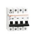 P1 MB 4P C16 P1MB4PC16 LOVATO ELECTRIC MINIATURE CIRCUIT BREAKER, 4P 10KA. 4 MODULES, CHARACTERISTIC C, 16A