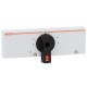 GAX5001 LOVATO MECHANICAL INTERLOCK FOR LINE CHANGEOVER (I-0-II), FOR GA063 A-GA125 A, GA080 D, GA125 D AND ..