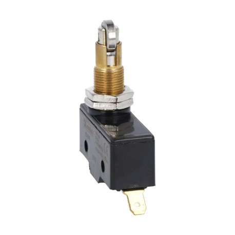 KSB1F LOVATO Microinterruptor De pistón con roldana, cabeza roscada M12 de Ø12 terminal faston 1 Conmutado