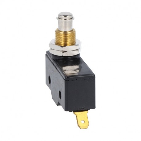 KSA4F LOVATO MICROINTERRUTTORE PLASTICO SERIE K, AD ASTA. PULSANTE METALLICO. FISSAGGIO TESTA FILETTATA M12,..