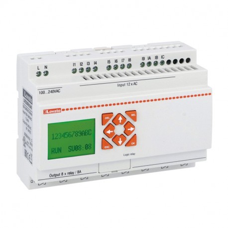LRD20RA240 LOVATO In/Out 12/8 Relais