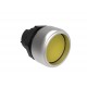 LPCB305 LOVATO PUSHBUTTON ACTUATOR, SPRING RETURN Ø22MM PLATINUM SERIES, SHROUDED, YELLOW