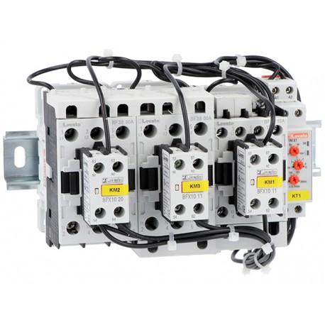 BFA03870110 LOVATO Arrancador estrella-triángulo sin relé térmico 60A bobina 110V AC