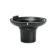 LB6BP08 LOVATO Base para modulo luminoso y sonoro Con prolongación, plástico, color negro