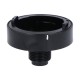 8LB6BP05 LB6BP05 LOVATO Base Ø 62mm Para agujero Ø 22, plástico, color negro