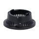 8LB6BP04 LB6BP04 LOVATO BASE DI FISSAGGIO PER MODULI LUMINOSI E SONORI. Ø62MM, SU SUPPORTO ORIZZONTALE, PLAS..