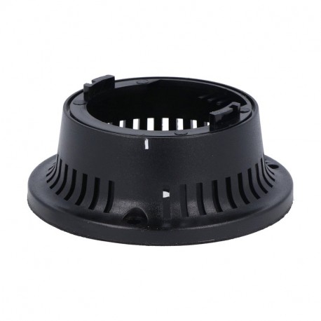8LB6BP04 LB6BP04 LOVATO BASE DI FISSAGGIO PER MODULI LUMINOSI E SONORI. Ø62MM, SU SUPPORTO ORIZZONTALE, PLAS..