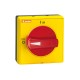 GAX62 LOVATO Mando Rojo/Amar. IP65 fijación puerta para Fijación tornillo GA...A/C/D