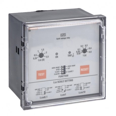 R1D415 LOVATO Relé diferencial a tierra con 1 umbral de disparo 110-240-415VAC TA Ø Int. 28mm