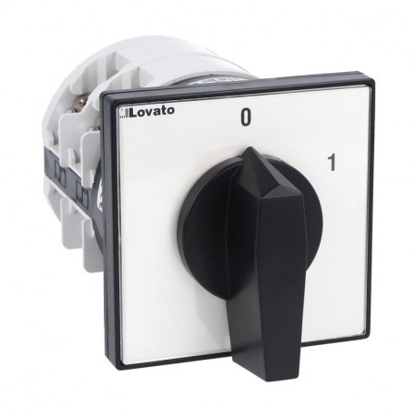 7GN12592U GN12592U LOVATO COMMUTATORE A CAMME, SERIE GN, ESECUZIONE U MONTAGGIO FRONTALE. INTERRUTTORE, QUAD..
