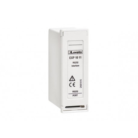 EXP1011 LOVATO MODULO DI ESPANSIONE SERIE EXP... PER PRODOTTI DA INCASSO, INTERFACCIA RS232 ISOLATA