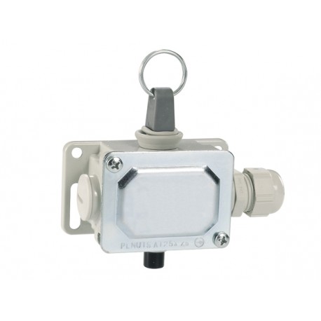 PLNU1AT25W LOVATO CORDA-puxe a alavanca LIMIT SWITCHES para parar NORMAL, SEM BOTÃO RESET, CONTATOS 1NO + 1N..