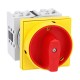GX3210U25 LOVATO ROTARY CAM SWITCHE, GX SERIES, VERSIONS U25-U65 FRONT MOUNT ROUGE / SYSTÈME DE CADENAS JAUN..