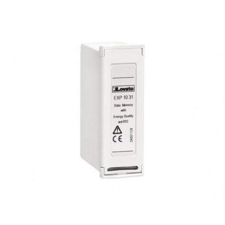 EXP1031 LOVATO Datenspeicher mit Energiequalität (EN 50160 Klasse B), Echtzeituhr mit Gangreserve für Datenl..