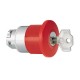 8LM2TB6544G507 LM2TB6544G507 LOVATO Seta Metálica bloqueo, desbloqueo por llave Ø 40mm Rojo G507