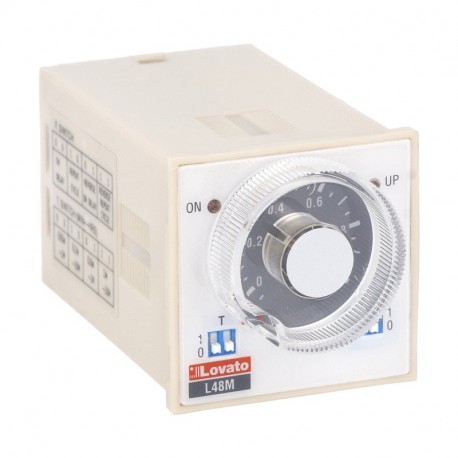 31L48MH240 L48MH240 LOVATO TEMPORIZZATORE MULTIFUNZIONE, MULTITENSIONE E MULTISCALA, ESECUZIONE ESTRAIBILE E..