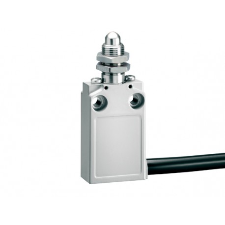 KPA2S11 LOVATO PREWIRED METAL LIMIT SWITCH, K SERIES, TOP PUSH ROD PLUNGER, CONTACTS 1NO+1NC SNAP ACTION. M1..