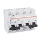 P2MB4PC080 LOVATO Interruptor Magnetotérmico Curva C 4 Polos 80A 10 kA