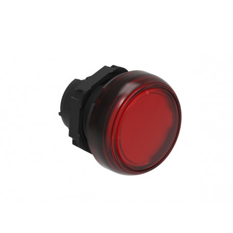 LPL4 LOVATO PILOT LIGHT HEAD Ø22MM PLATINUM SERIES, RED. WITHOUT MOUNTING ADAPTER