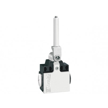 KNH1A11 LOVATO LIMIT SWITCH, K SERIES, CERAMIC ROD LEVER, 2 SIDE CABLE ENTRY. DIMENSIONS COMPATIBLE TO EN 50..
