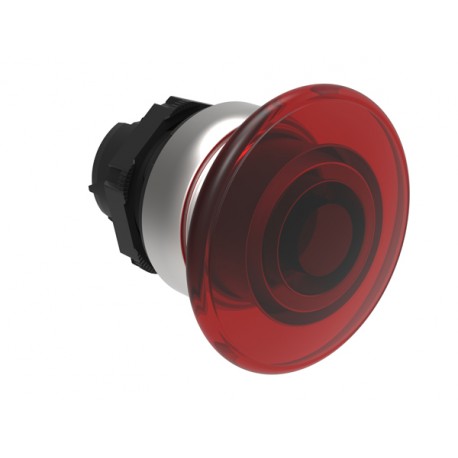 LPCBL6144 LOVATO OPERATORE PULSANTE A FUNGO LUMINOSO Ø22MM SERIE PLATINUM, AD IMPULSO, Ø40MM. ROSSO