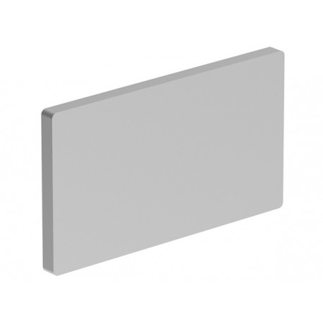 LPXAU108 LOVATO Silbernes Etikett aus Kunststoff für Gravur für LPX AU105