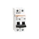P1MB2PC50 LOVATO MINIATURA INTERRUTTORE, 2P 10KA. 2 MODULI, caratteristica C, 50A