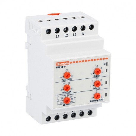 PMV70NA240 LOVATO Zu überwachende Nennspannung Ue (Phase-Phase) 208…240VAC 50/60Hz