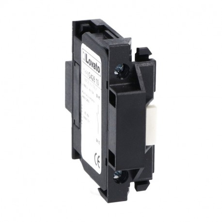 11G42810 G42810 LOVATO CONTATTI AUSILIARI CON AGGANCIO LATERALE ABBASSATO. ATTACCHI A VITE, PER CONTATTORI S..