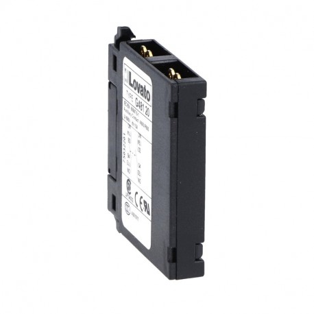 11G48120 G48120 LOVATO CONTATTO AUSILIARIO CON AGGANCIO LATERALE. ATTACCHI FASTON, PER CONTATTORI SERIE BF, ..