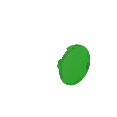 LPXBL103 LOVATO LENTE RASATA PER OPERATORI AD IMPULSO E PASSO-PASSO LUMINOSI, VERDE