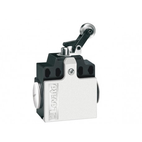 KND1A11 LOVATO LIMIT SWITCH, K SERIES, ROLLER SIDE PUSH LEVER, 2 SIDE CABLE ENTRY. DIMENSIONS COMPATIBLE TO ..