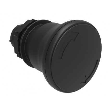 LPCB6342 LOVATO Ø40mm. Para parada normal. Preto