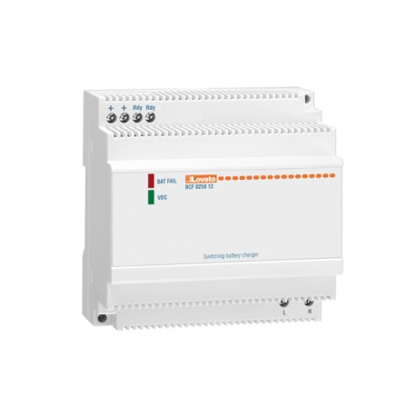 BCF045012 LOVATO CARICA BATTERIE AUTOMATICO, SWITCHING SERIE BCF, ESECUZIONE MODULARE, PER BATTERIE AL PIOMB..