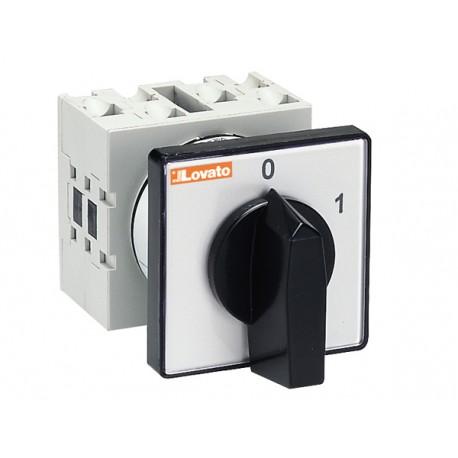 GX3292U LOVATO ROTARY CAM SWITCHE, GX SERIES, U VERSION FRONT MOUNT. ON/OFF SWITCH, FOUR-POLE – 2 WAFERS – S..